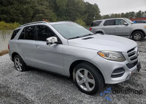 2016 Mercedes-Benz Gle 350 4Matic из США, поврежденный, VIN 4JGDA5HB3GA738330